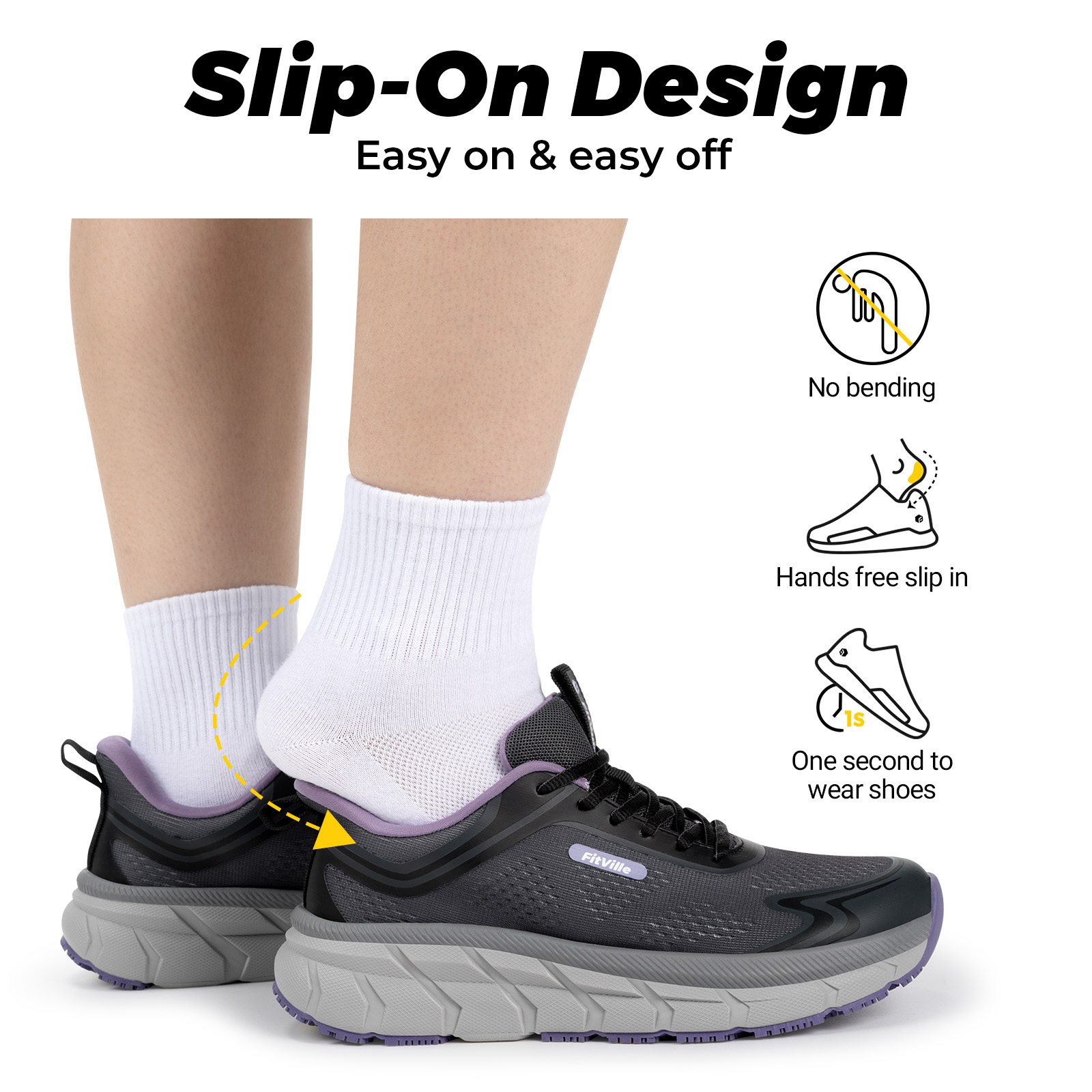 Tênis Esportivos Femininos Fit - Wide Toe Box Running Sneakers avaliação e preço
