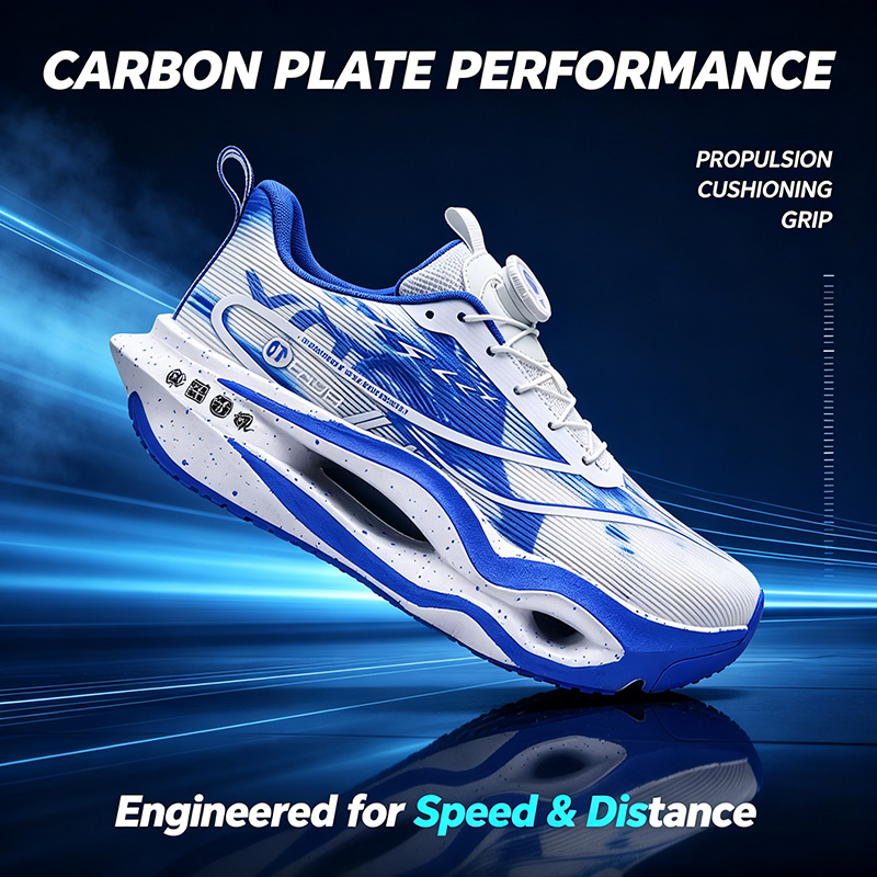 Tênis de corrida com placa de  - Carbon Plate Marathon Racing Shoes avaliação e preço